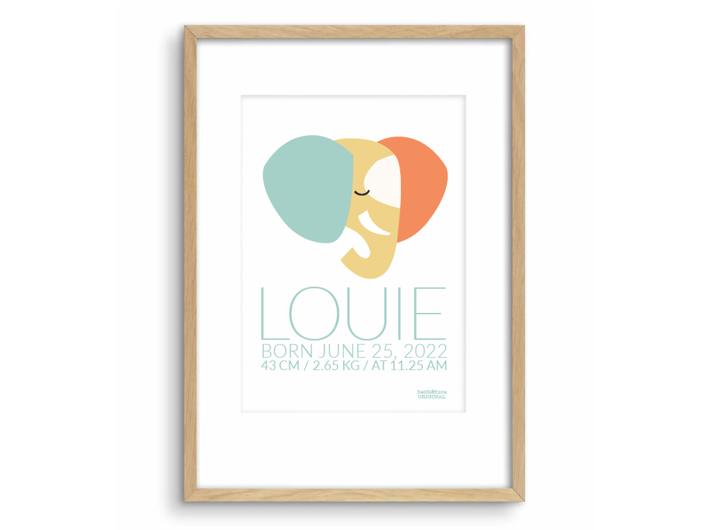 Harriet Birth Print