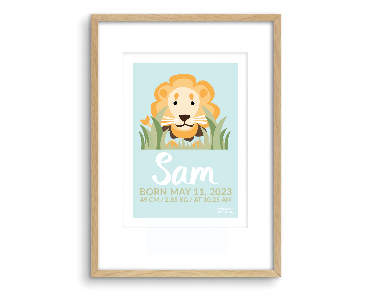 Lionel Birth Print