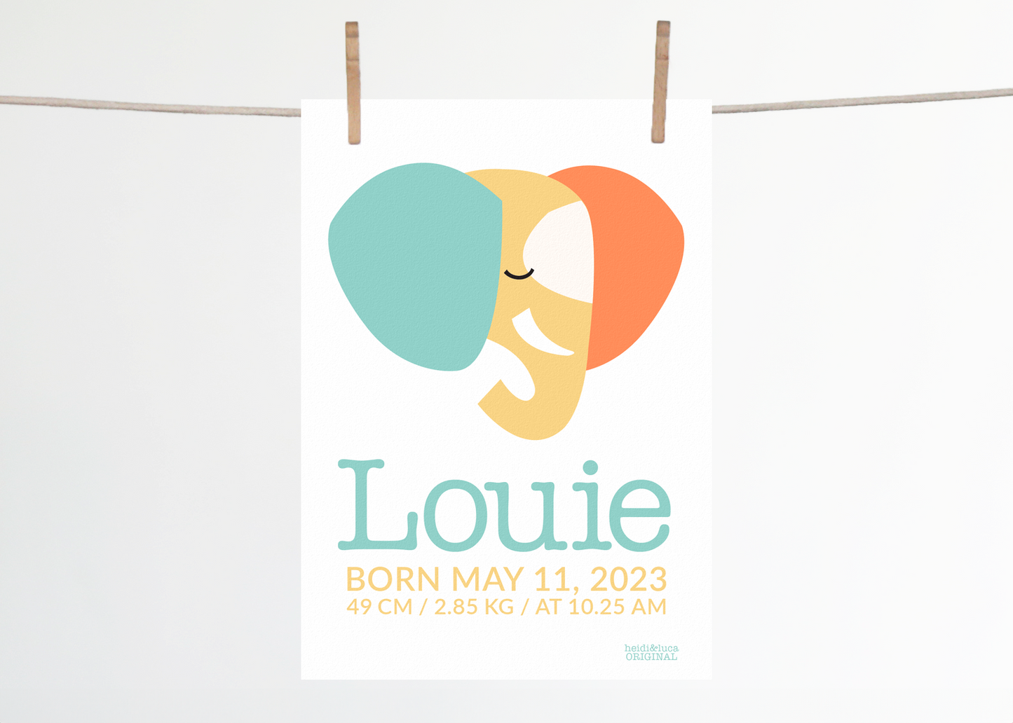 Harriet Birth Print