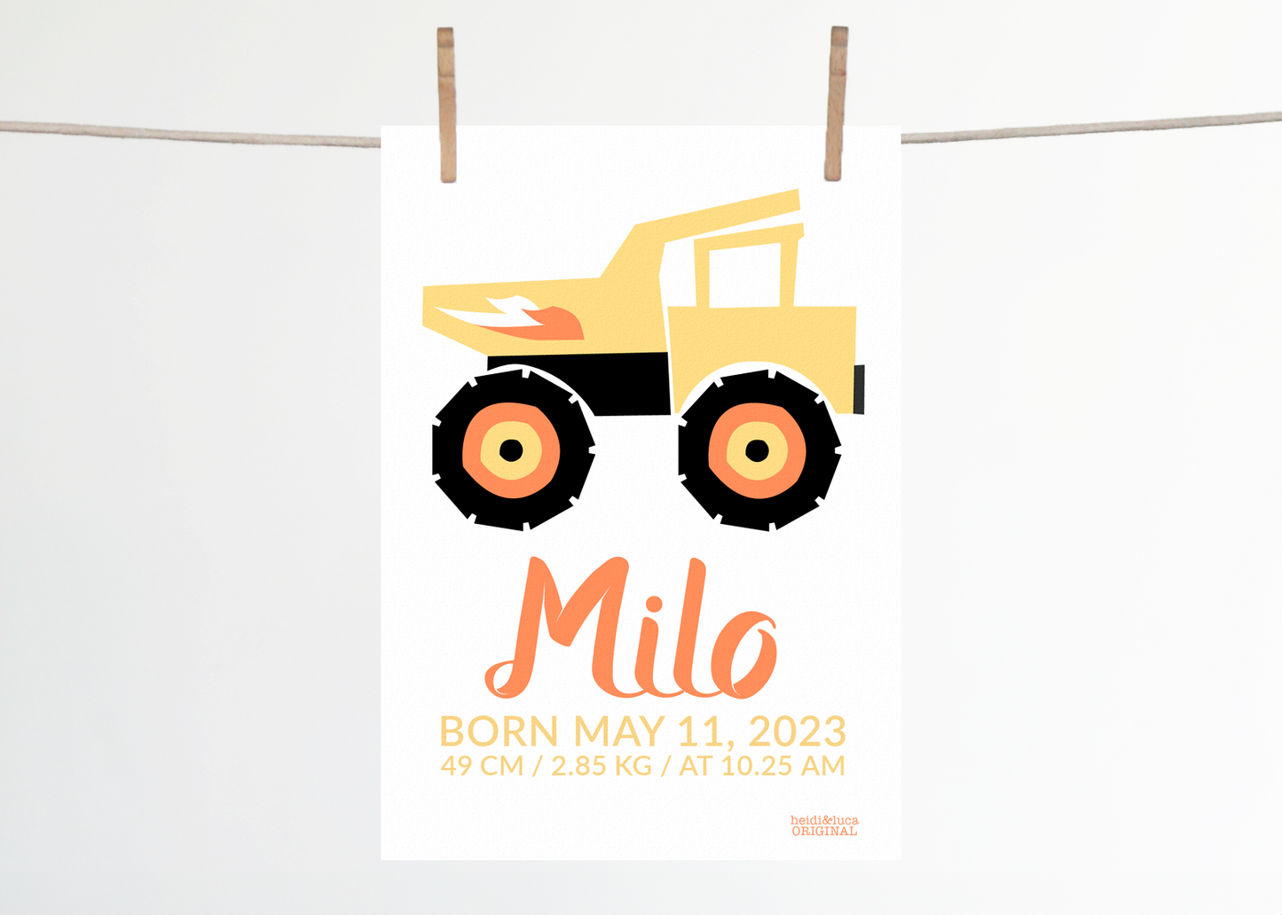 Kip Birth Print