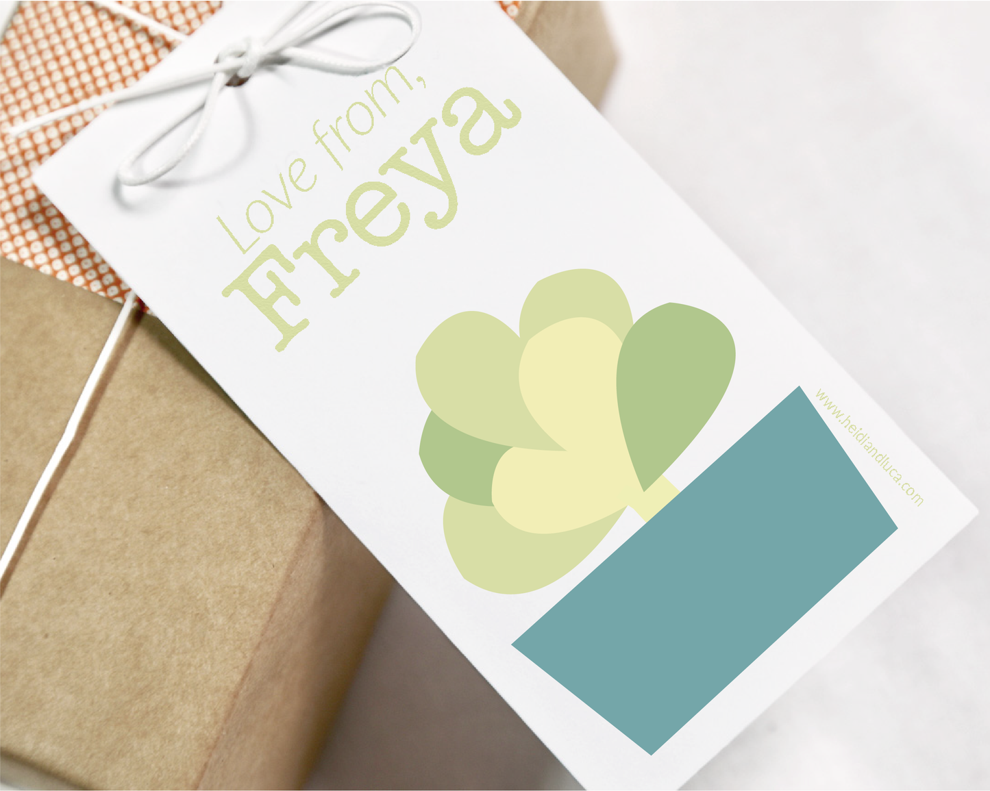 Flapjack Gift Tag