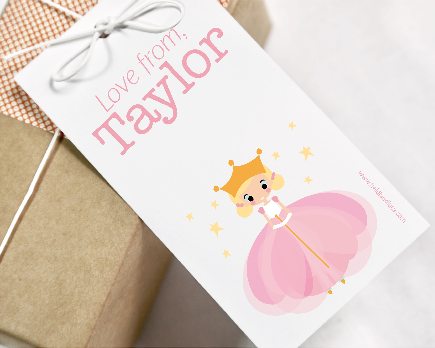 Princess Gift Tag