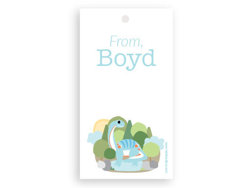 Bertie Gift Tag
