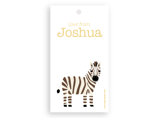Ziggy Gift Tag