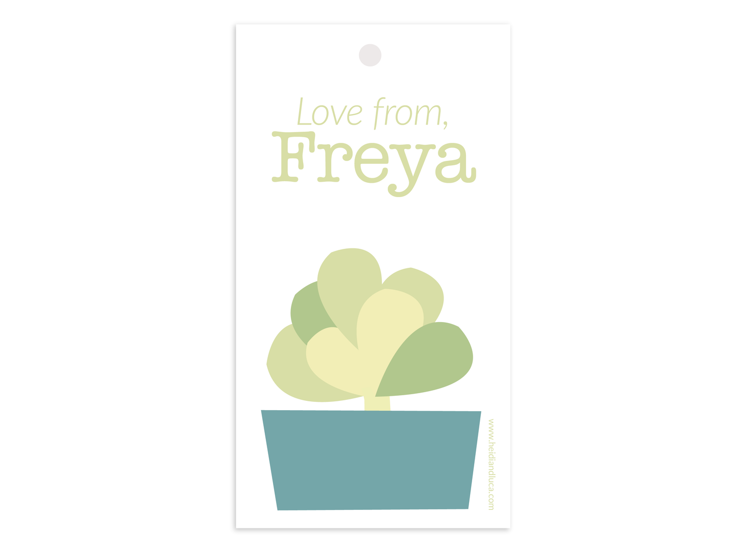 Flapjack Gift Tag