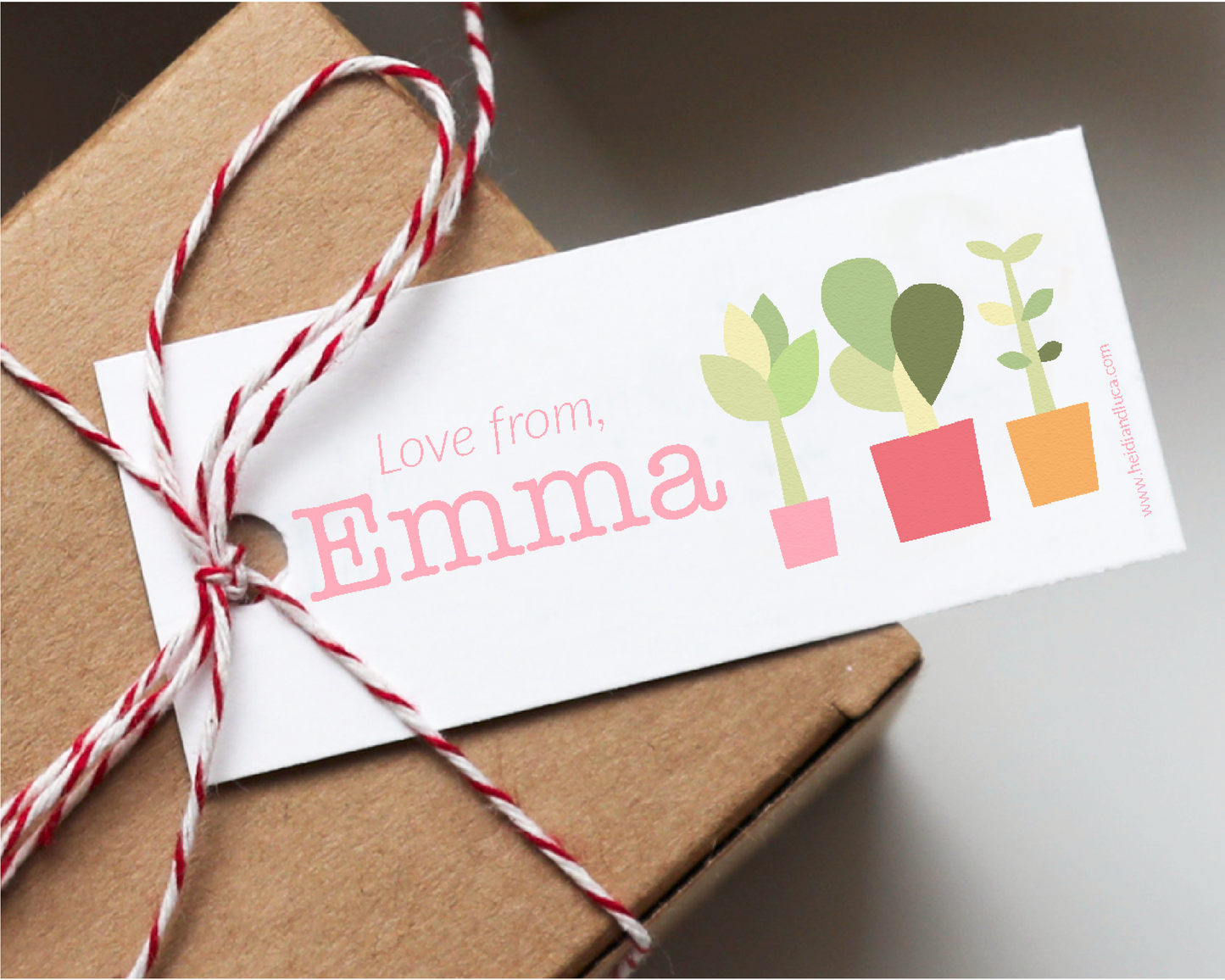 My Little Garden Petite Gift Tag