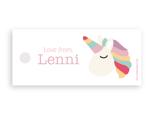 Lenni Petite Gift Tag