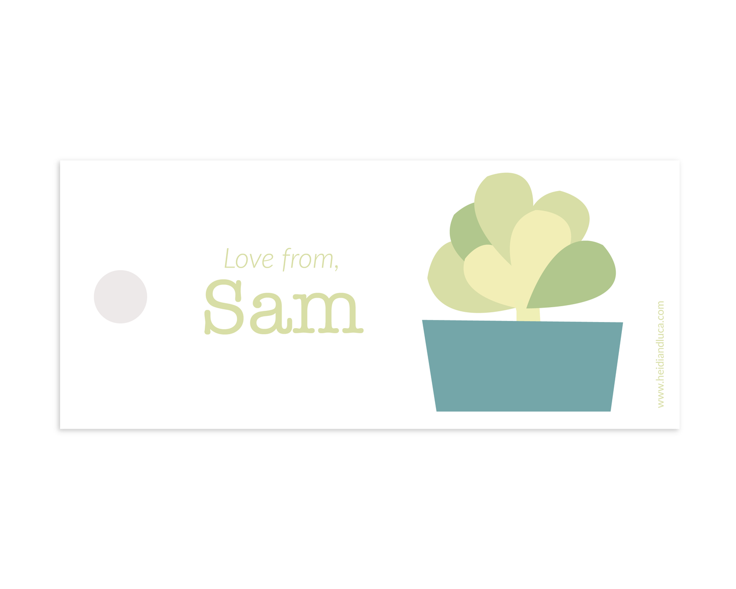 Flapjack Petite Gift Tag