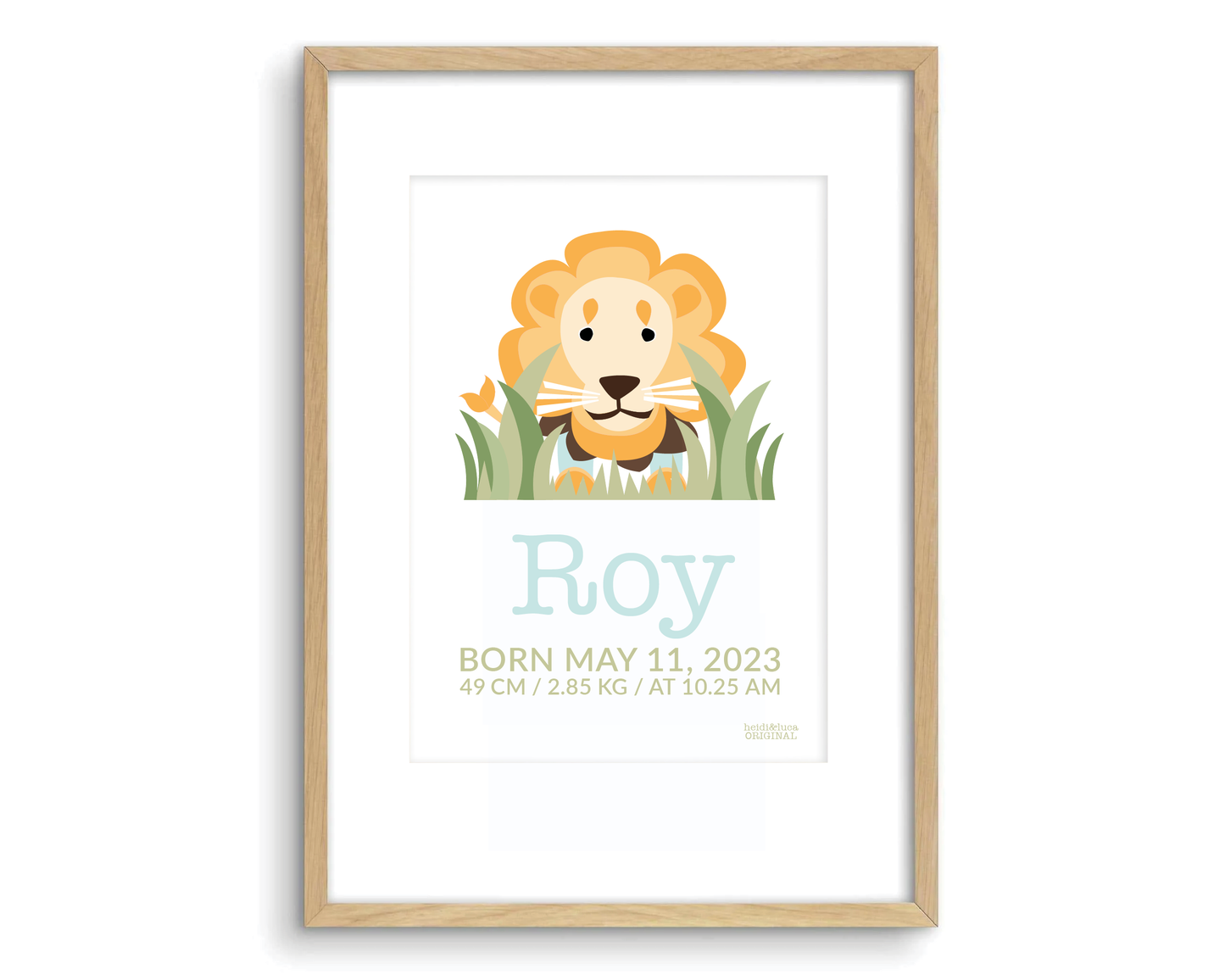 Lionel Birth Print