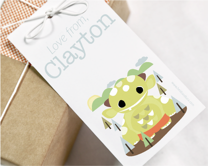 Milly the Monster Gift Tag