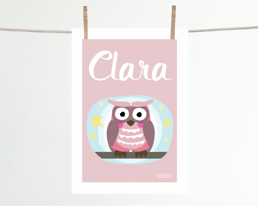 Cooky Owl Name Print