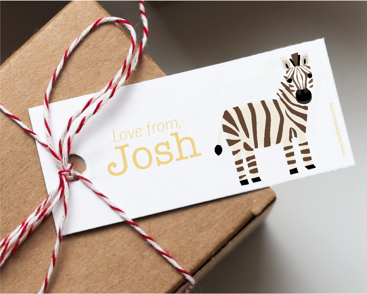 Ziggy Petite Gift Tag