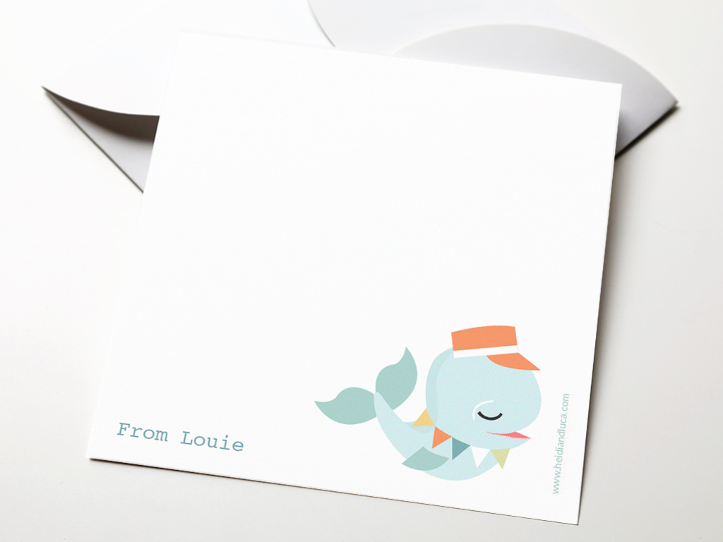 Louie Note Card